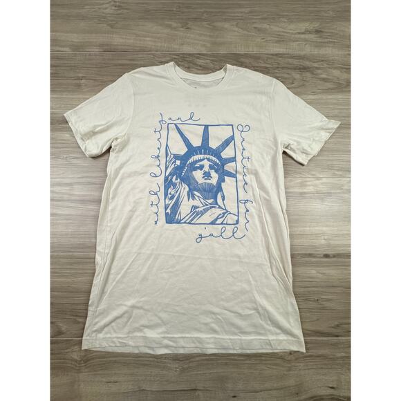 Oliver and Otis With Liberty And Justice For Y'all T Shirt - Large, NWOT - Picture 1 of 2